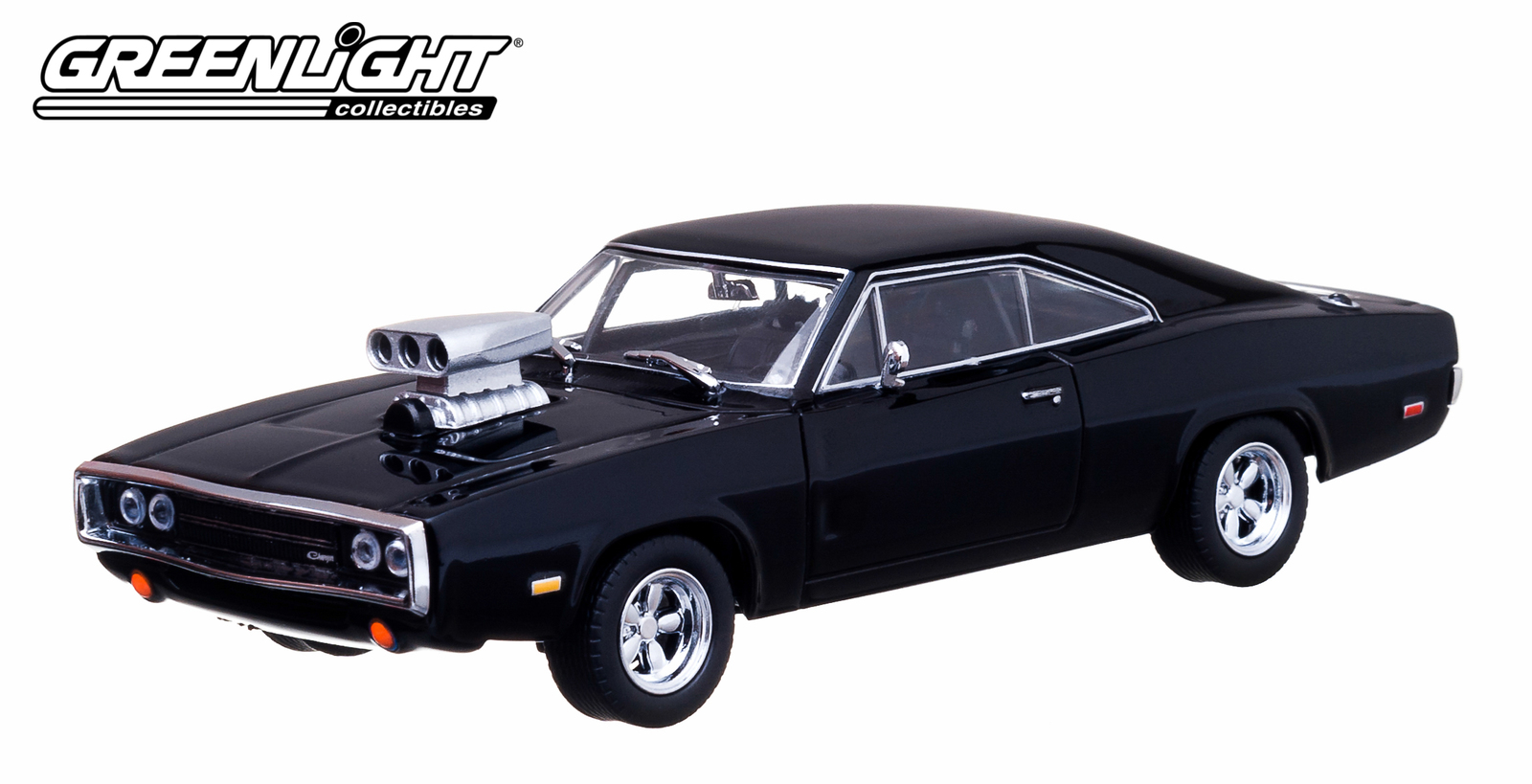 1/43: 1970 Dodge Charger (Dom's) - The Fast and the Furious - Diecast Model image