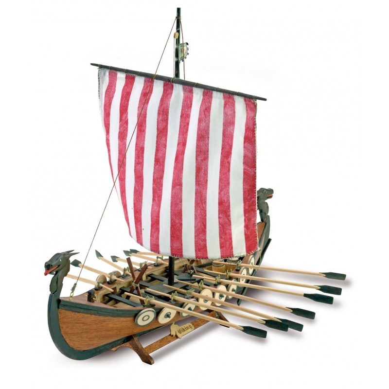 1/75 Wooden Viking Ship Scale Model at Mighty Ape Australia
