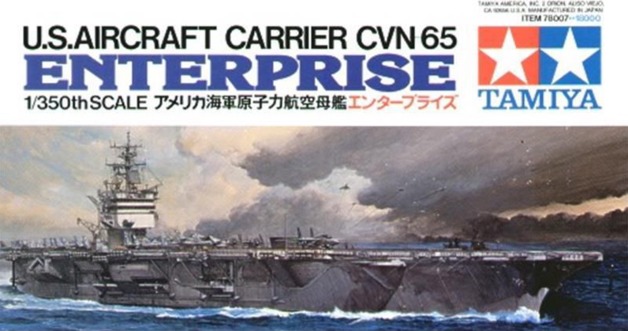 Tamiya 1/350 U.S. Enterprise Aircraft Carrier – Model Kit