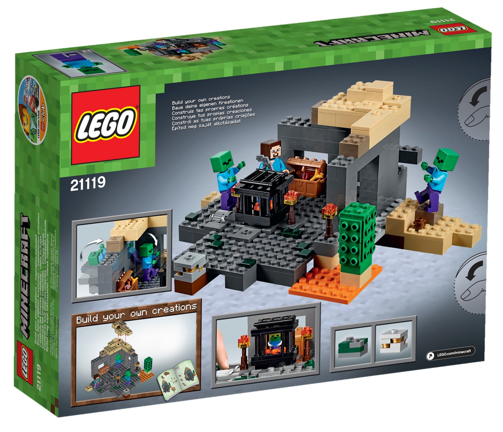 Buy LEGO Minecraft: The Dungeon (21119) at Mighty Ape Australia