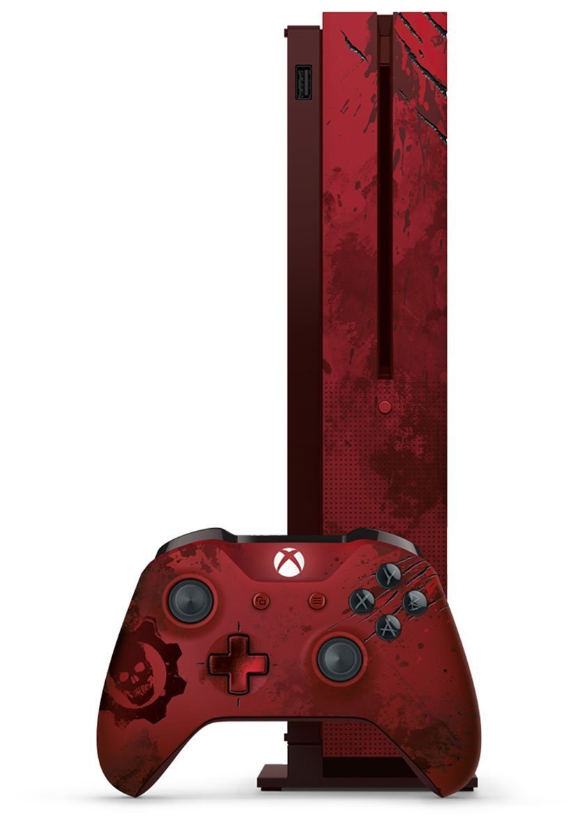 Xbox One S 2TB Gears of War 4 Limited Edition Console for Xbox One image