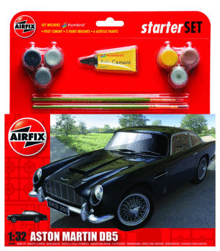 Airfix Aston Martin DB5 Medium Starter Set image