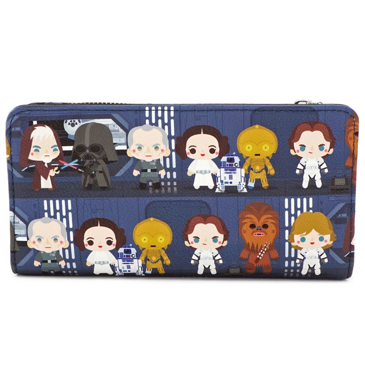 Loungefly: Star Wars - Death Star Chibi Print Flap Wallet image