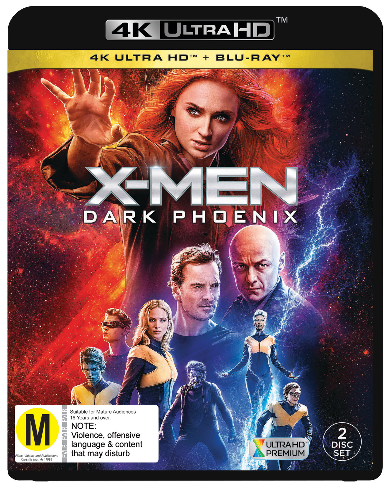 X-Men: Dark Phoenix on UHD Blu-ray image