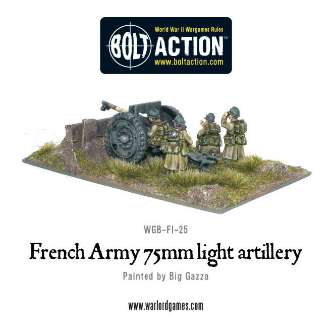 Early War French 75mm Gun | at Mighty Ape Australia