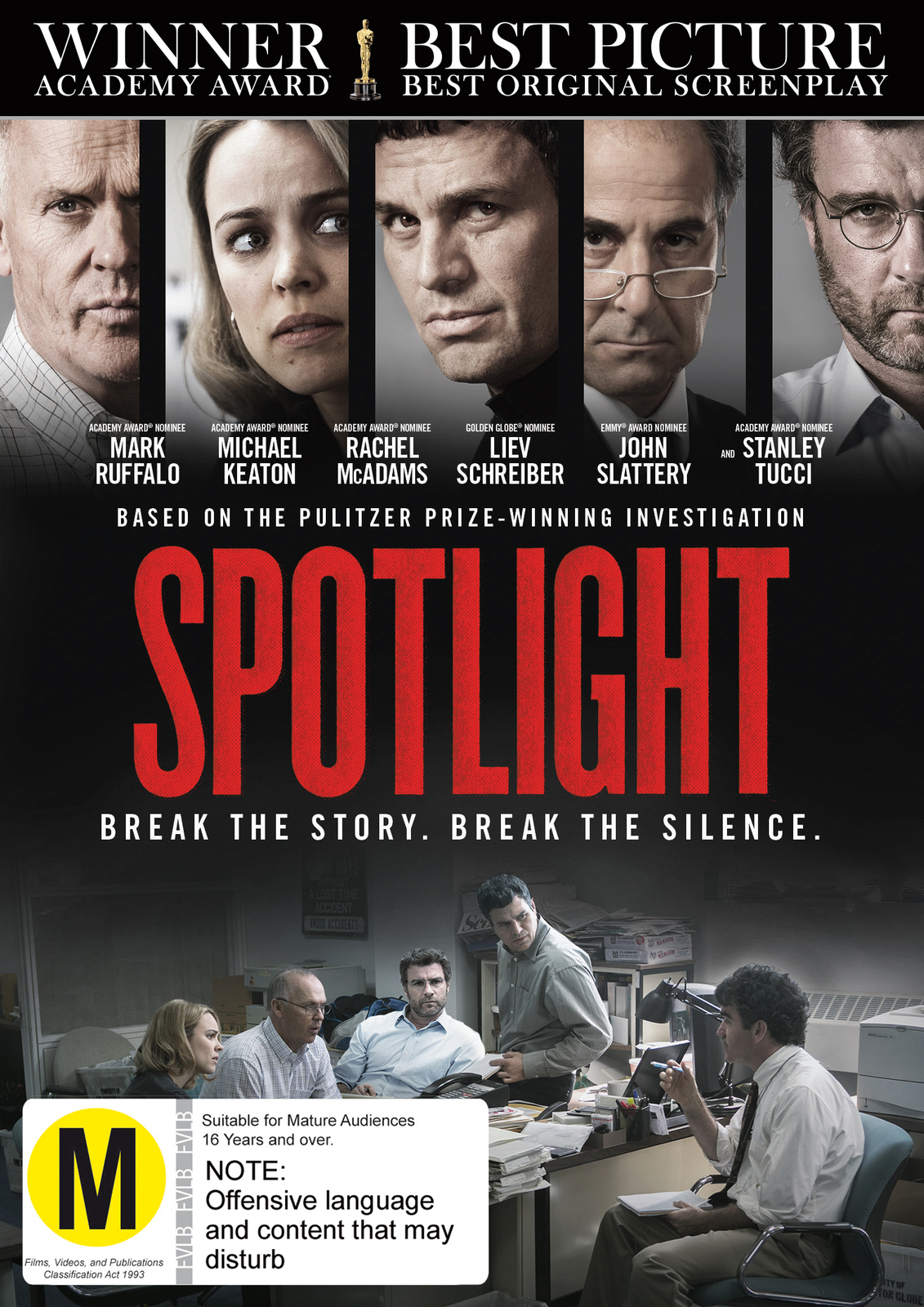 Spotlight DVD Buy Now at Mighty Ape Australia