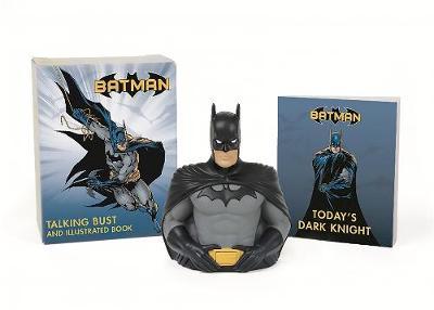 Batman: Talking Bust and Illustrated Book by Matthew Manning image
