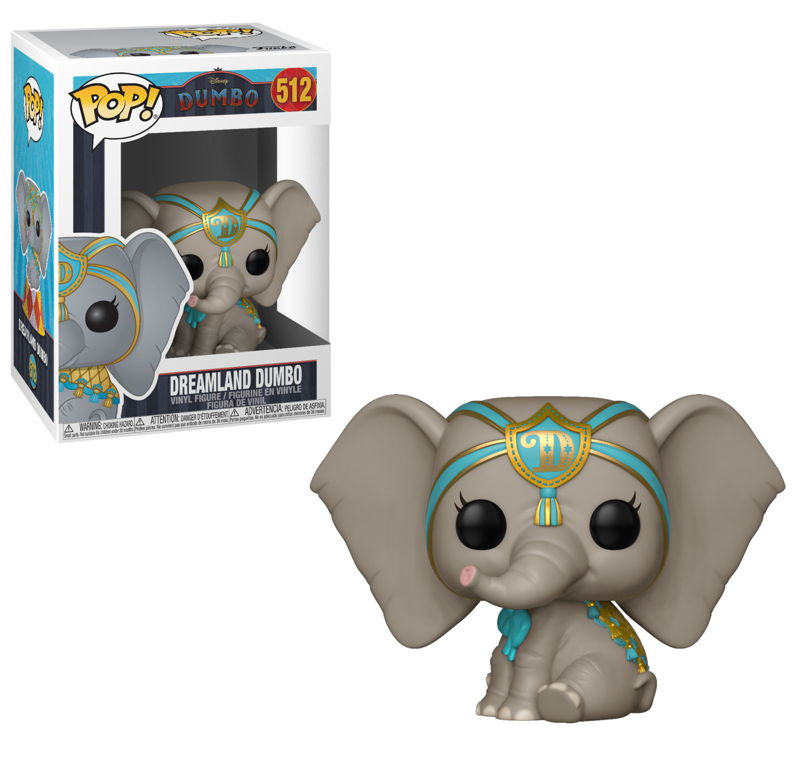 Dumbo (2019) - Dreamland Dumbo Pop! Vinyl Figure image