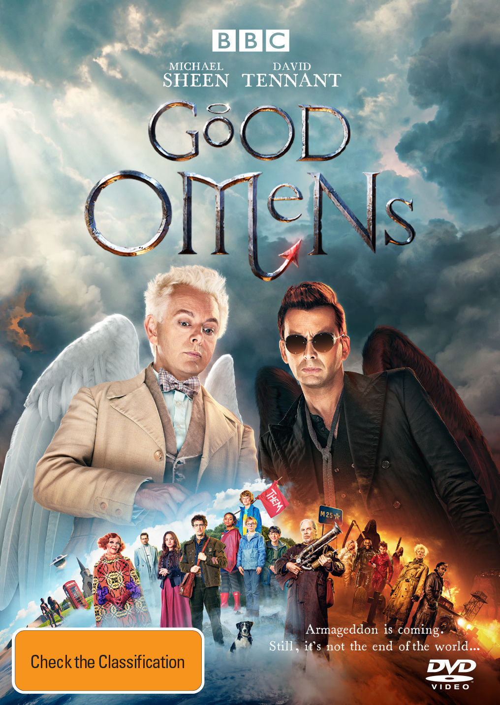 Good Omens on DVD image