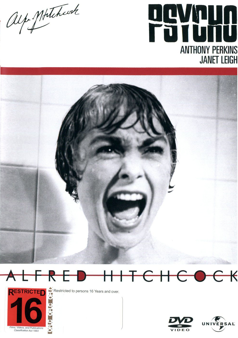 Psycho (1960) on DVD image