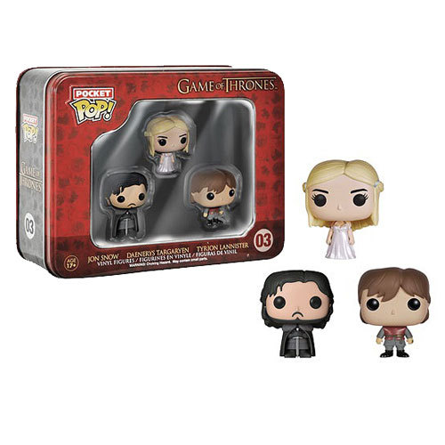 Game of Thrones - Pocket Pop! Mini Vinyl Figure Tin Set (3 Pack)