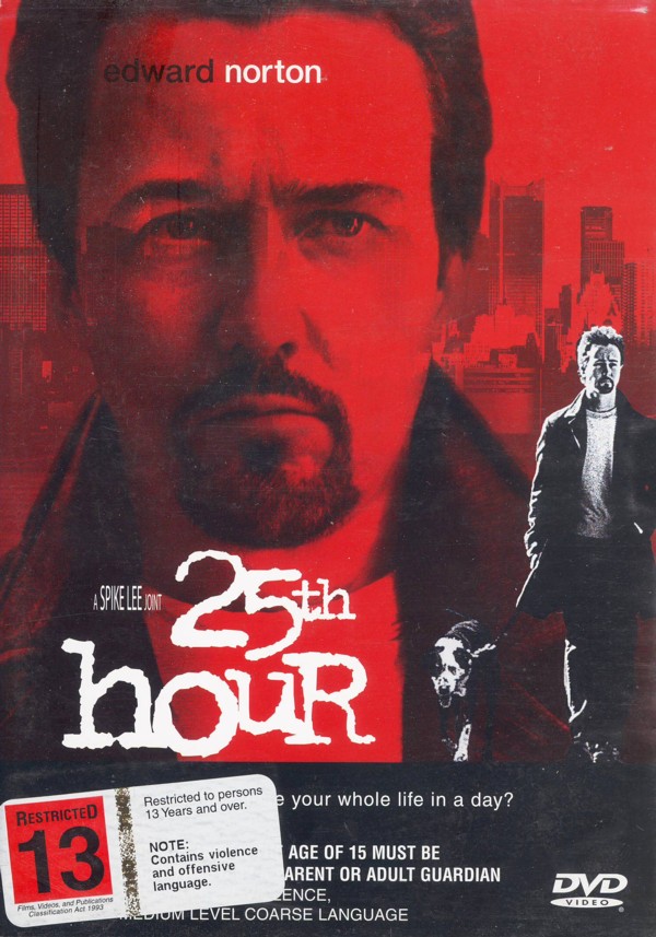 25th Hour on DVD