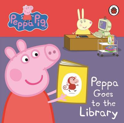 Peppa Goes to the Library: My First Storybook image