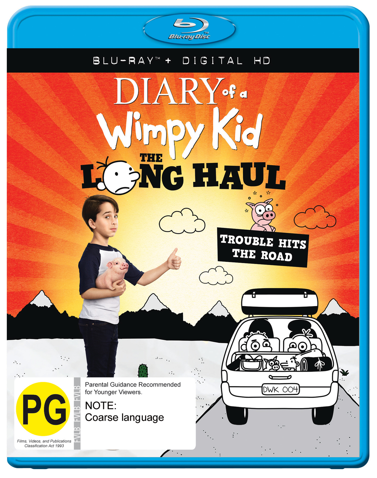 Diary Of A Wimpy Kid: Long Haul on Blu-ray