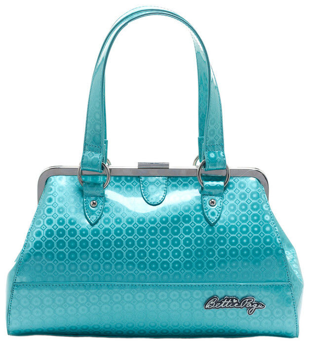 turquoise blue purse