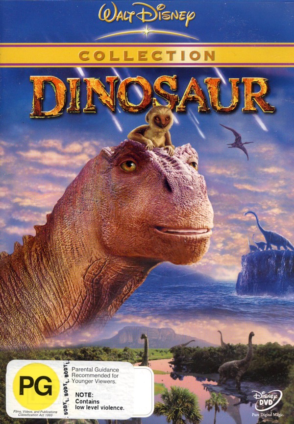 Dinosaur on DVD image
