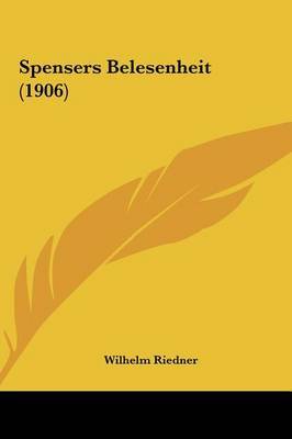 Spensers Belesenheit (1906) by Wilhelm Riedner image