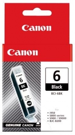 Canon Ink Cartridge - BCI6BK (Black)