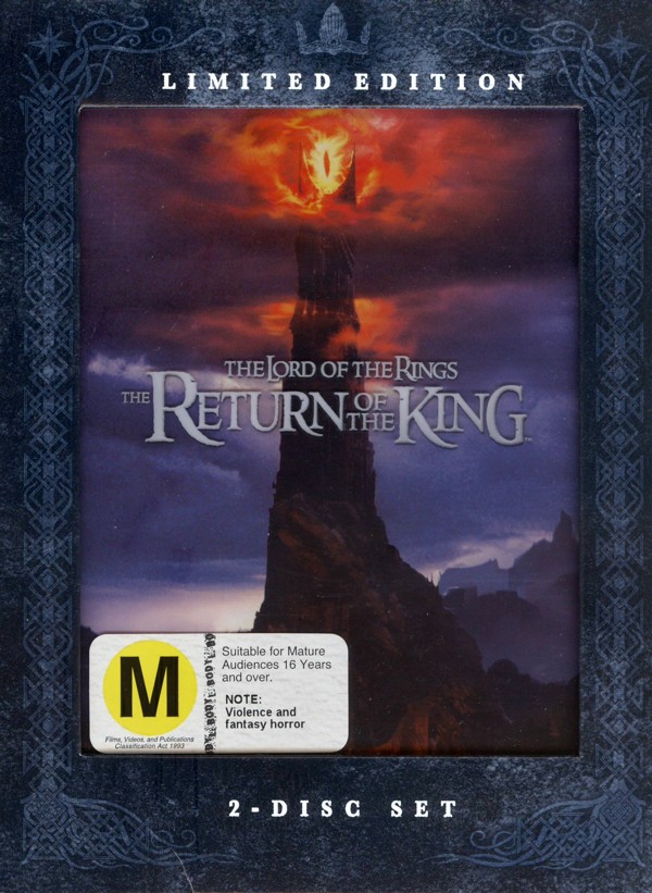 The Lord Of The Rings - The Return Of The King: Limited Edition (2 Disc Set) on DVD image