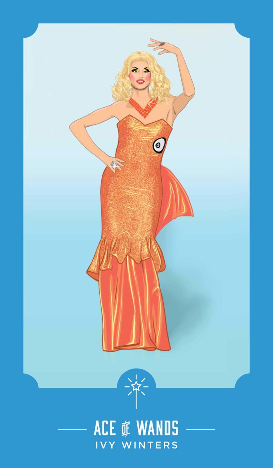 RuPaul's Drag Race Tarot Cards by Paul Borchers image