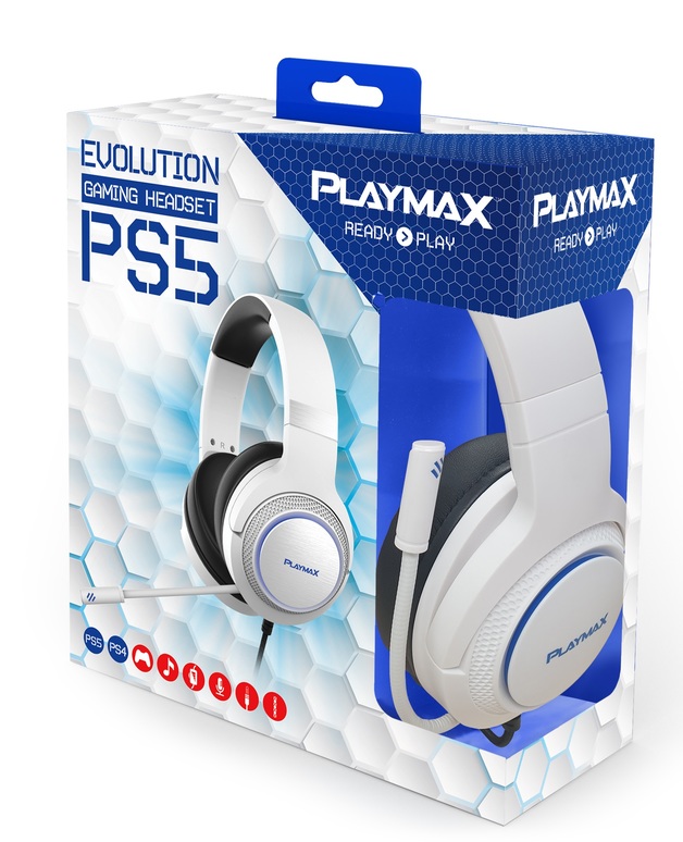 Playmax Evolution Universal Gaming Headset (PS4 & PS5) PS5, PS4 In