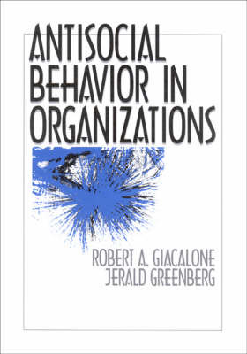 Antisocial Behavior in Organizations image