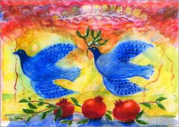 Archivist: Boxed Christmas Cards - Bluebird with Holly image