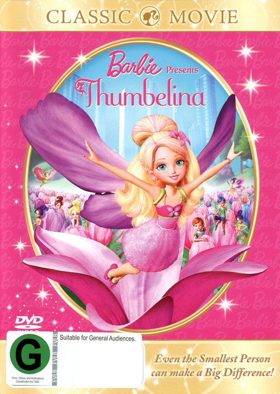 Barbie - Thumbelina on DVD