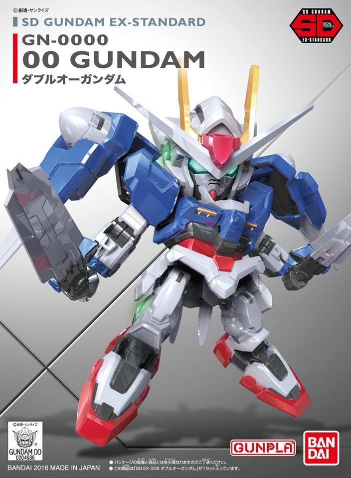 SD EX: 00 Gundam - Model Kit image