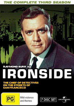 Ironside - Season 3 Fatpack Version (7 Disc Set) on DVD image