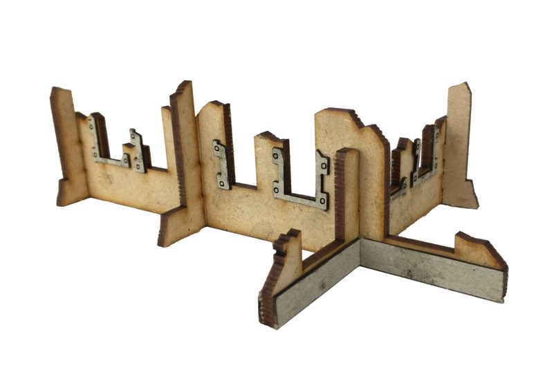 TTCombat: Tabletop Scenics - Gothic Corner Ruins C image