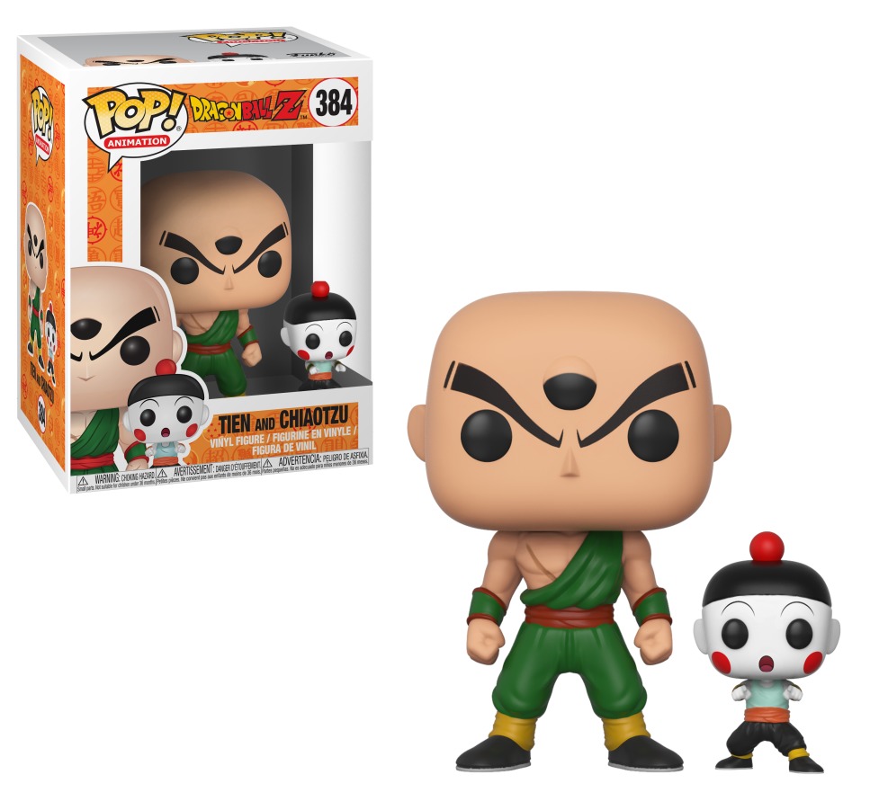 Dragon Ball Z – Tien & Chiaotzu Pop! Vinyl Figure image