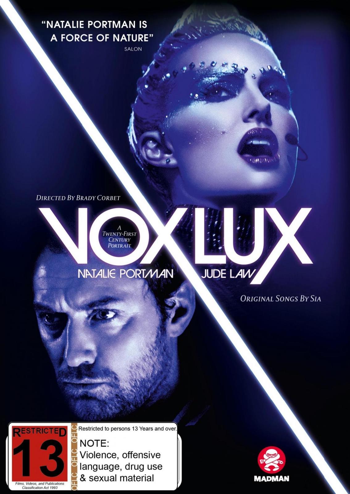 Vox Lux on DVD image
