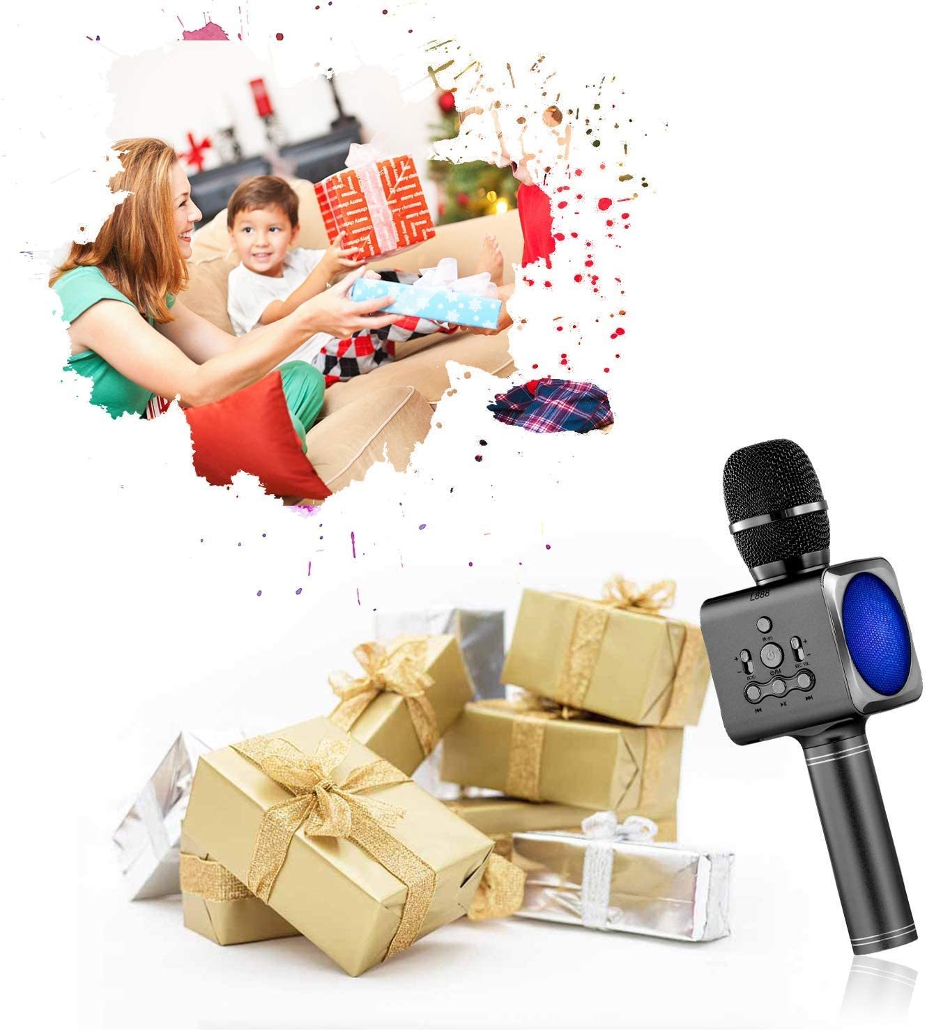 Bluetooth Karaoke Microphone at Mighty Ape NZ