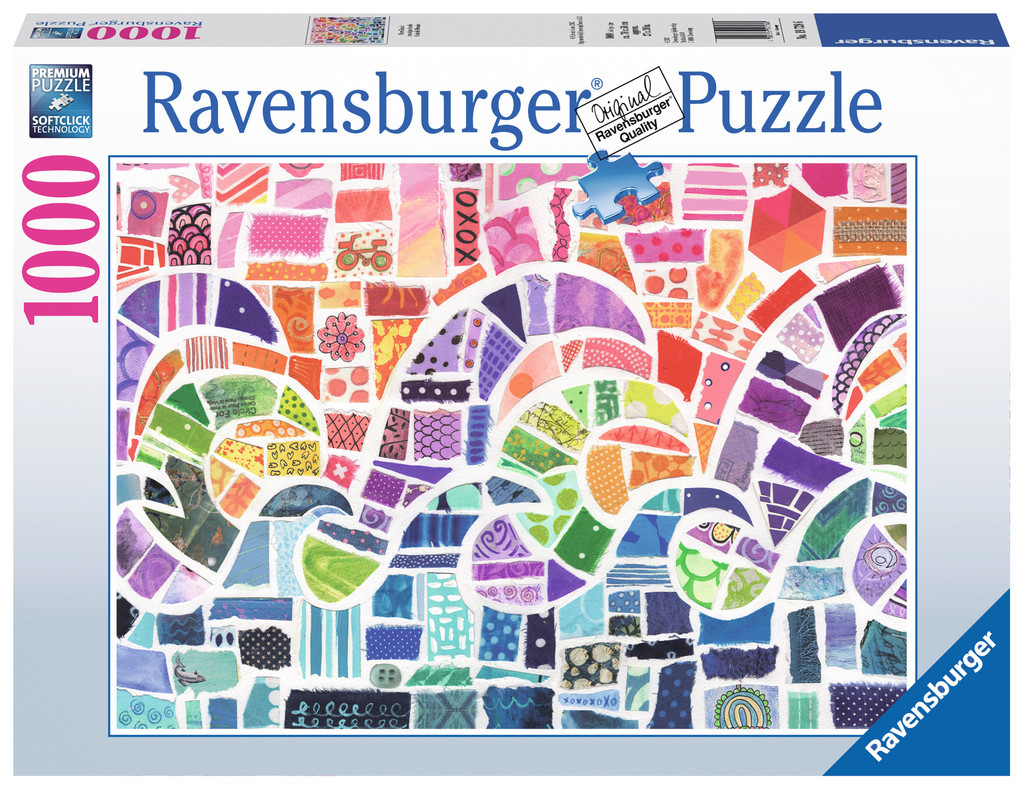 Ravensburger Wave Mosaic 1000pc Puzzle Board Game at Mighty Ape NZ