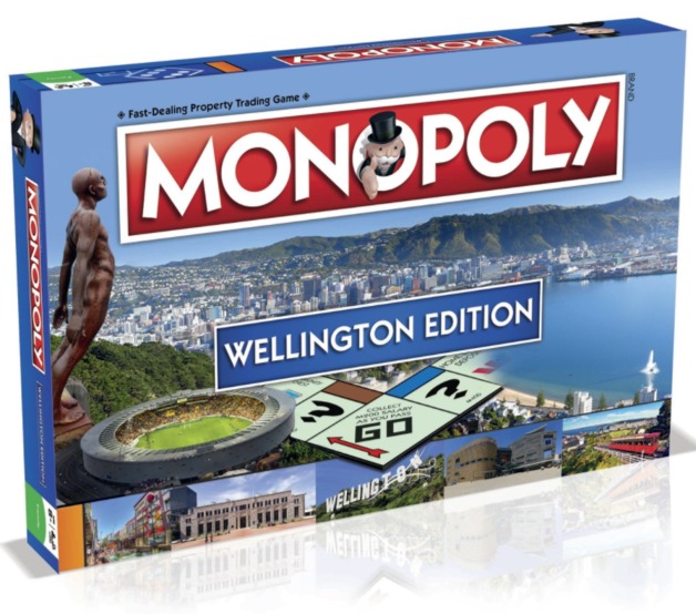Monopoly Wellington Edition Board Game at Mighty Ape NZ