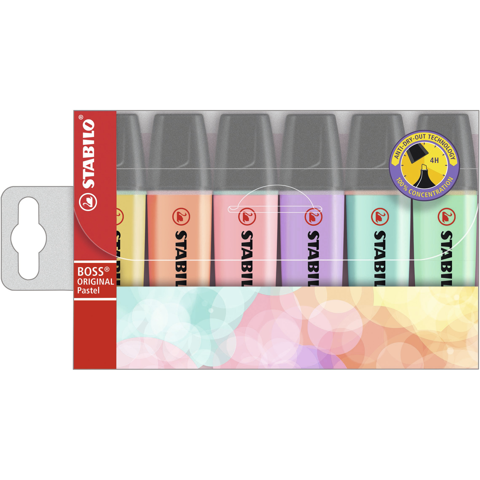 Stabilo Boss Highlighters - Pastel Wallet (Set of 6) image