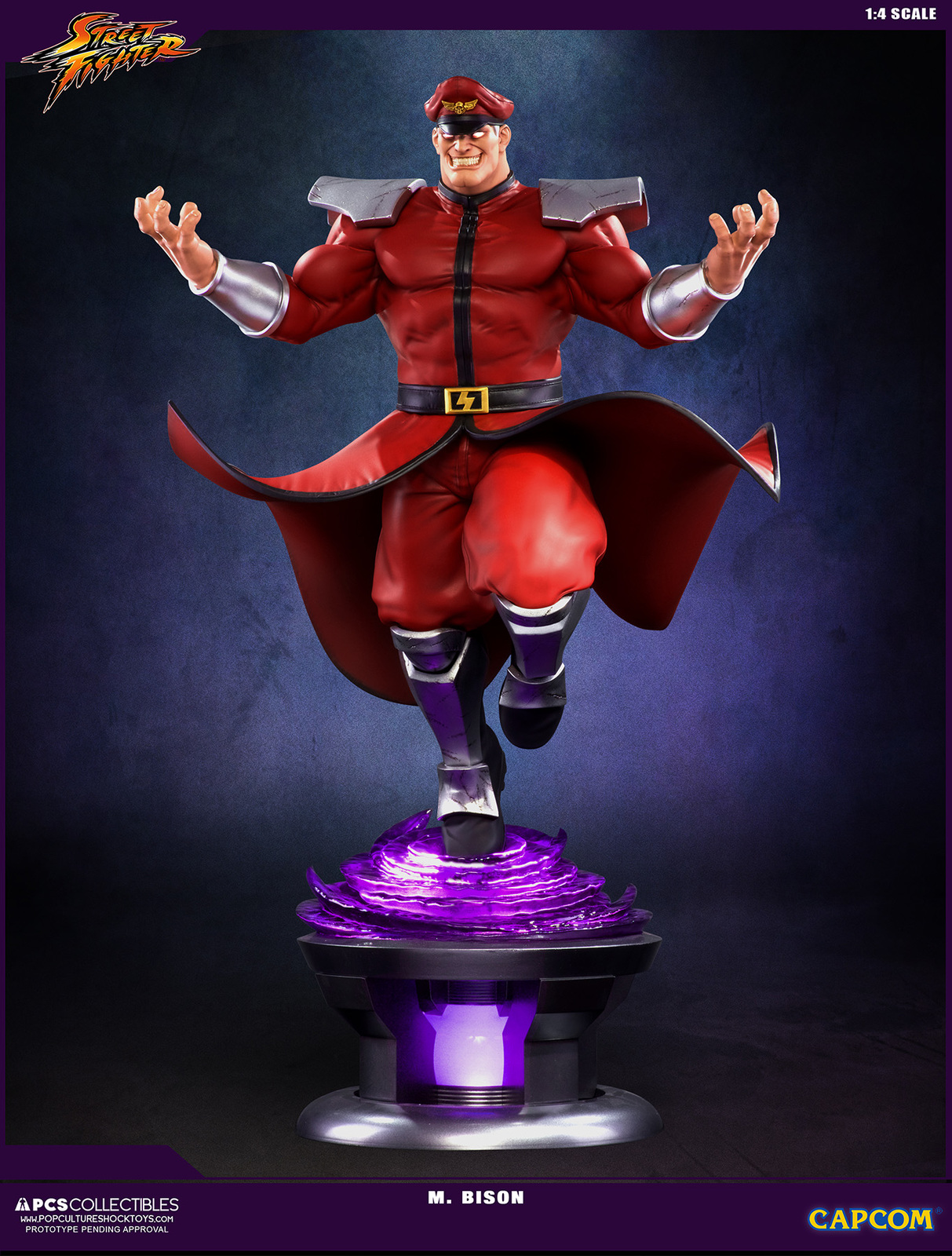 Streetfighter V - M Bison 1:4 Scale Statue image