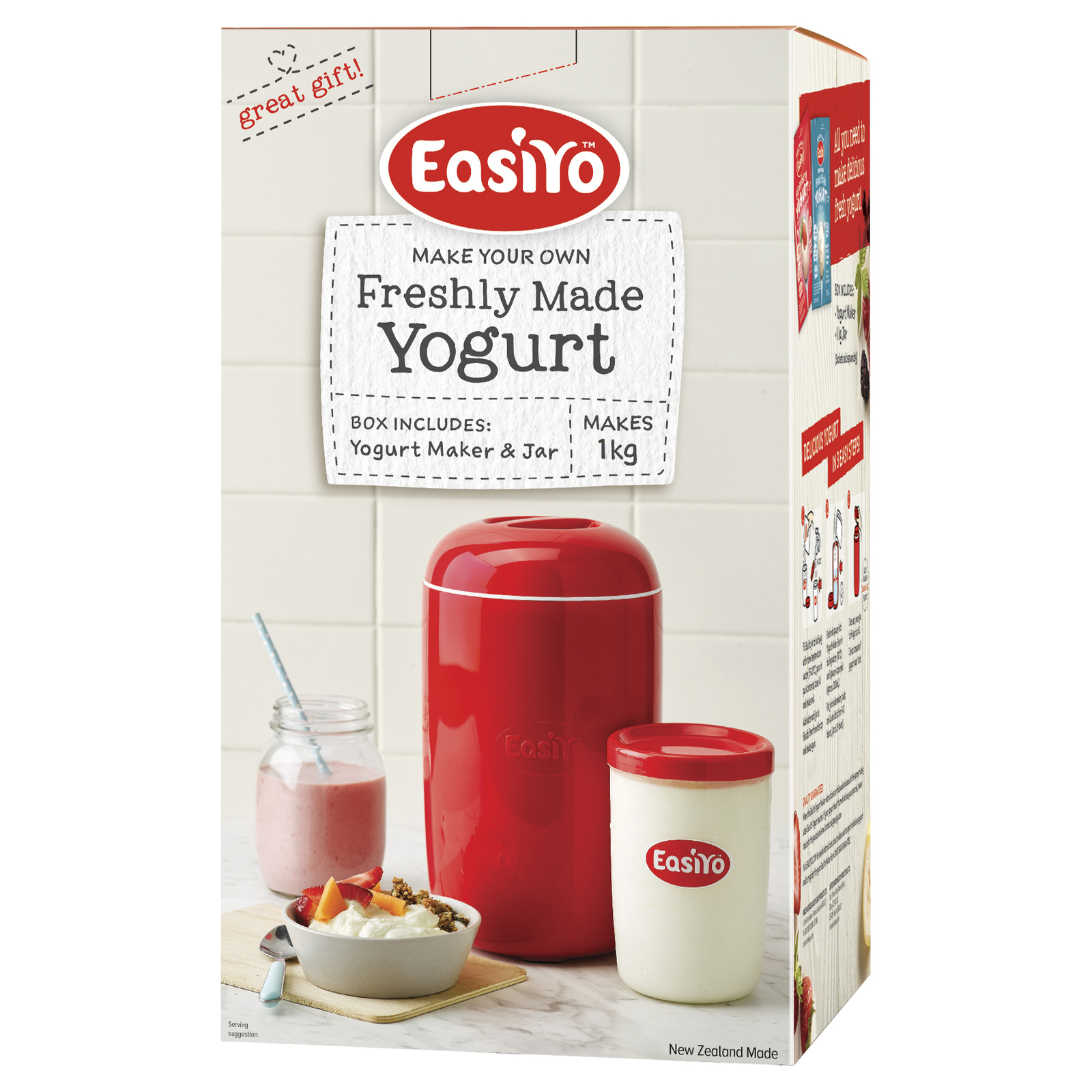 EasiYo Yogurt Maker Classic Red at Mighty Ape NZ
