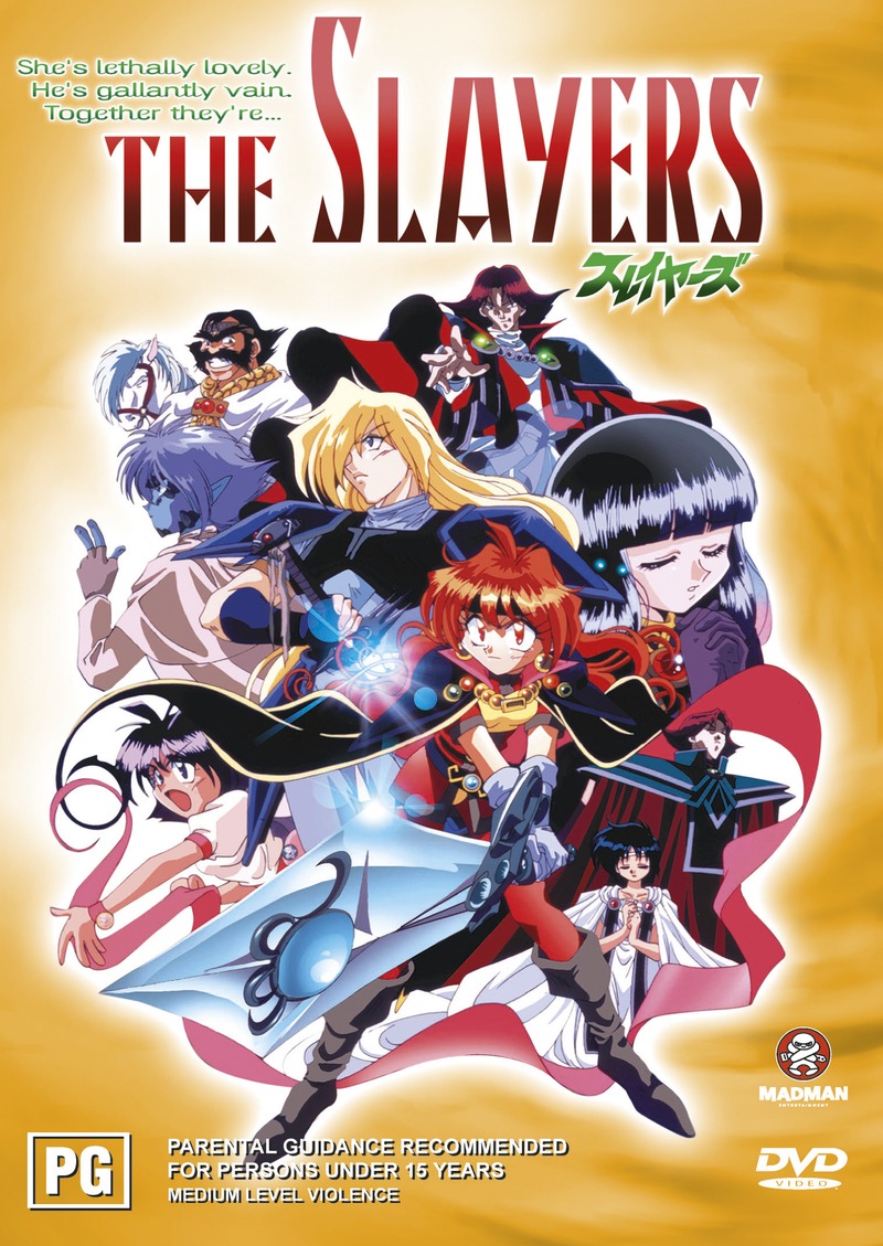 Slayers, The Series 1 Collection (4 DVDs) on DVD image