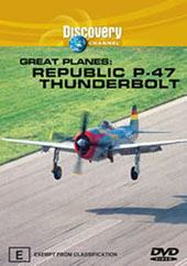 Great Planes Republic P-47 Thunderbolt on DVD