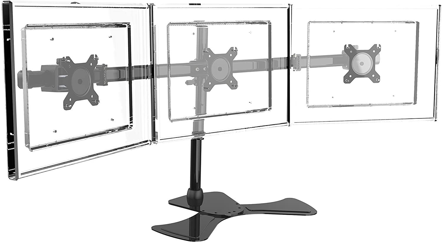 Gorilla Arms Triple Freestanding Monitor Mount image