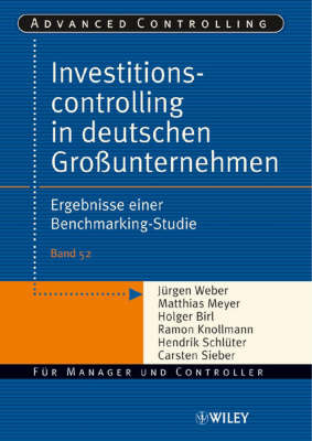 Investitionscontrolling in Deutschen Grobetaunternehmen: Ergebnisse Einer Benchmarking-studie by Carsten Sieber image