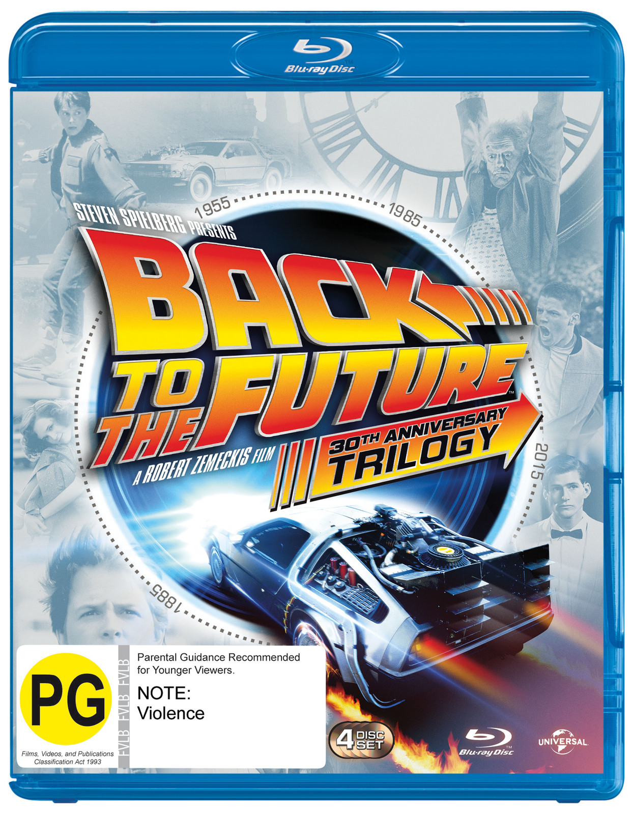 Back To The Future Trilogy Set (Bonus Disc) on Blu-ray image