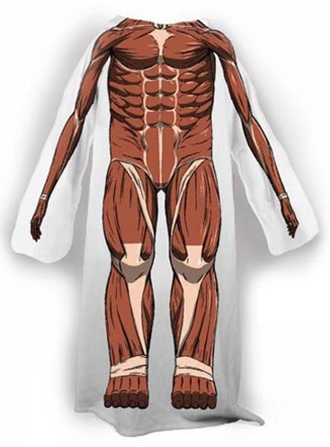 Attack on Titan - Colossus Titan Snuggler Blanket image