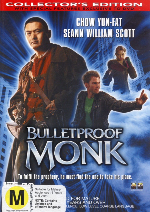 Bulletproof Monk on DVD image