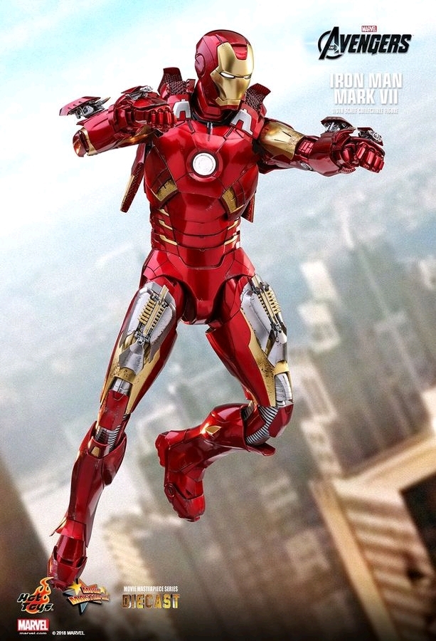 Marvel: Iron Man (Mark VI) - 1:6 Scale Diecast Figure image