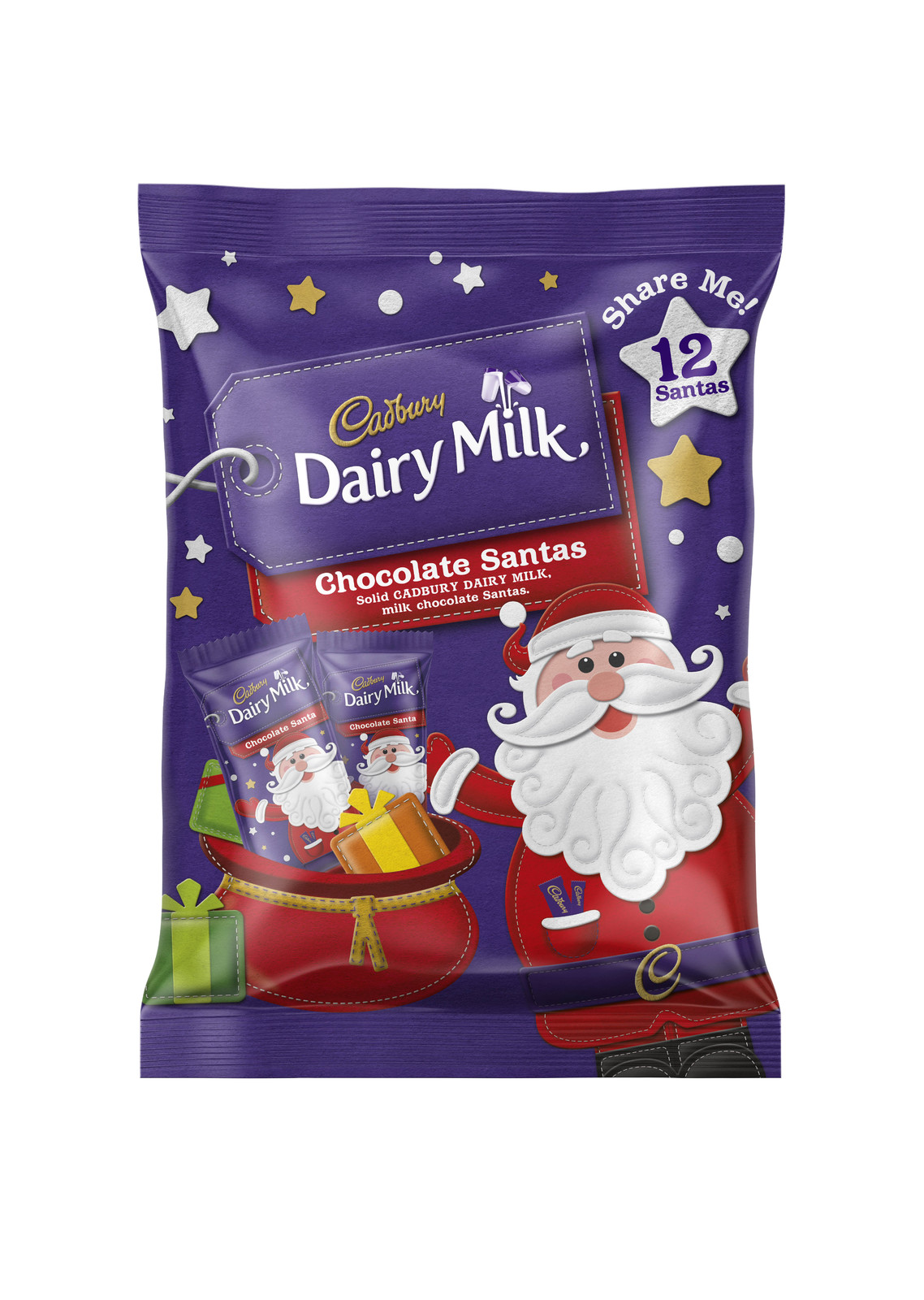 Cadbury Dairy Milk Santa Sharepack (144g) image