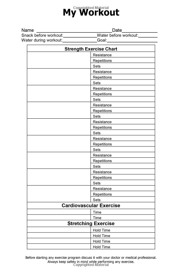 Strength Training Journal Images at Mighty Ape NZ