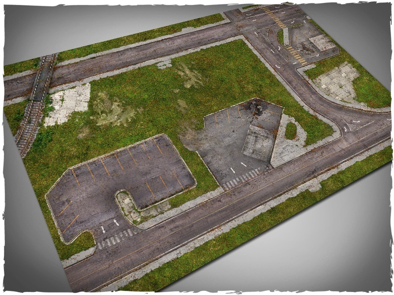 DeepCut Studio Walking Dead Town Mat (6x4) image